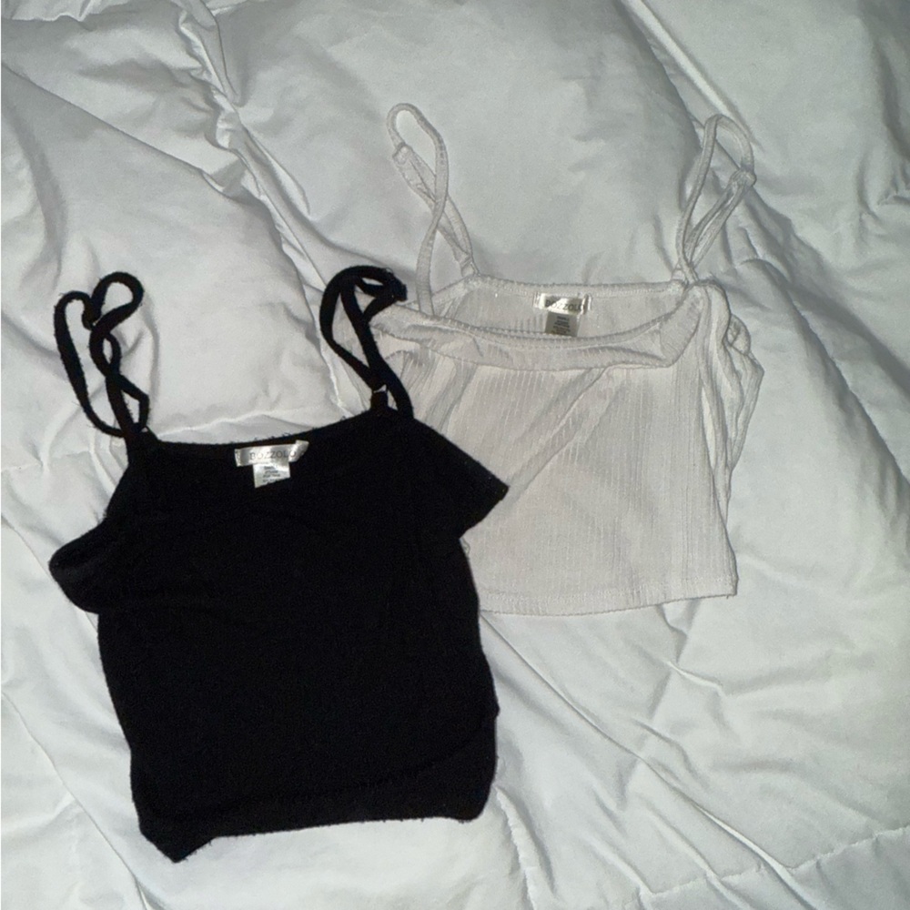 Stylish Black and White Tank Tops